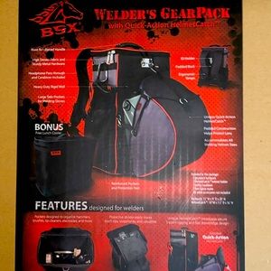 Bsx welders gearpack
